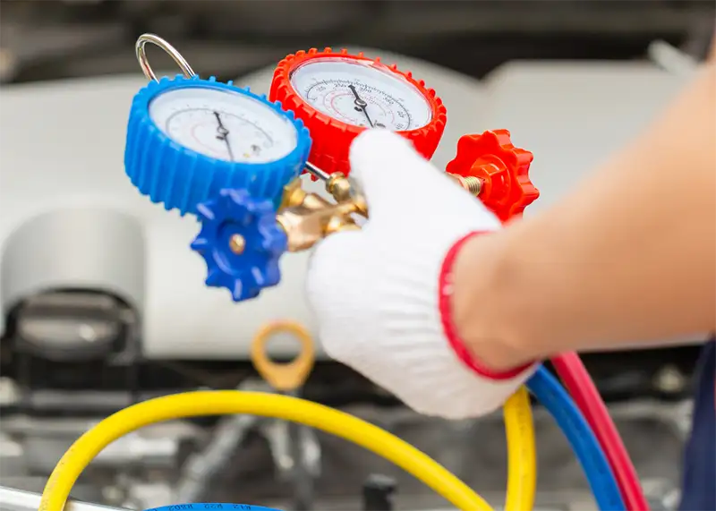 Checking AC Pressure